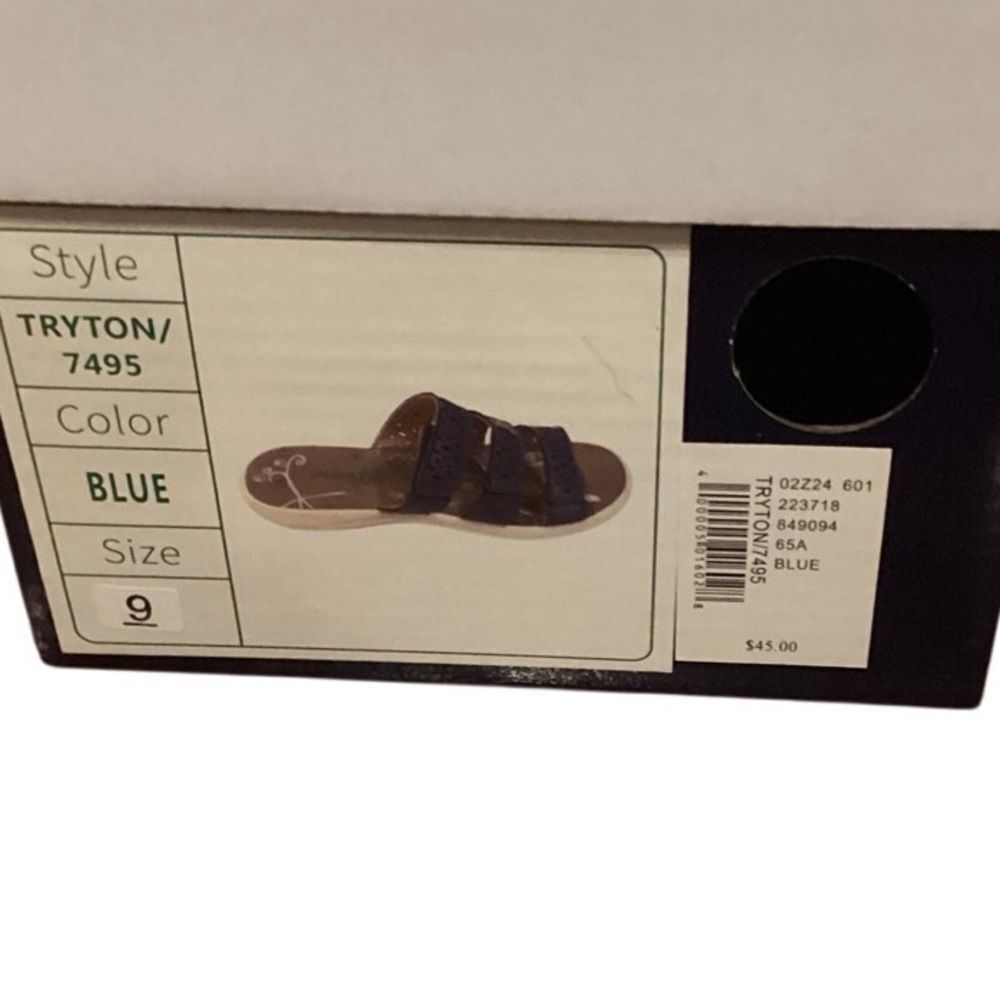 Ingaro Tryton Strappy Sandal Women’s Size 9 Blue - Picture 9 of 11